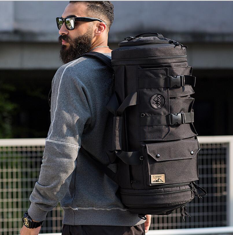Streetwear Brand Backpack - カカブランド新男性旅行のバックパック男性オックスフォード旅行荷物ハンドバッグ多機能のための荷物男性