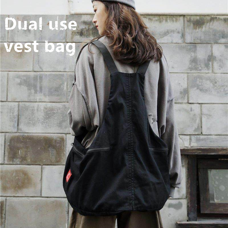 Streetwear Brand Backpack - ベストスタイルのデュアルユースバックパック、オリジナルのトレンディブランドヒップホップワークウェア、多機能メンズレディース機能性ショルダーバッグ