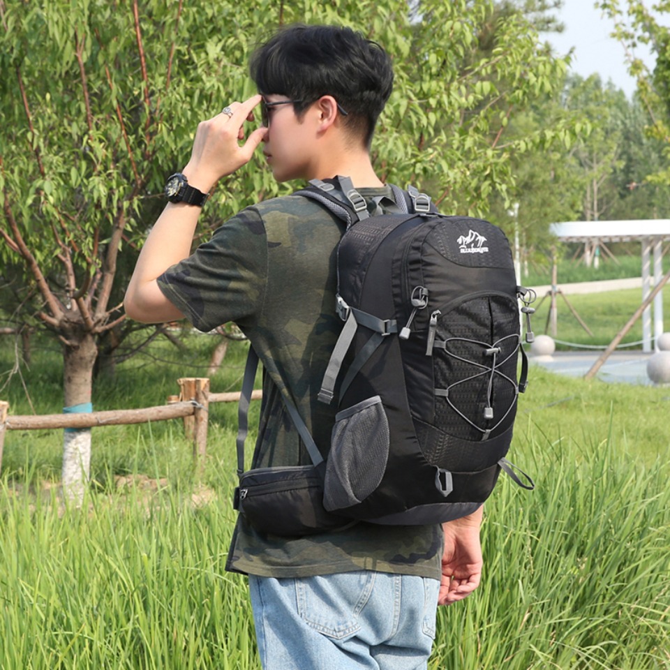 40 リットルバックパック男性女性ブランドアウトドア旅行バッ - Streetwear Brand Backpack のレビューと価格
