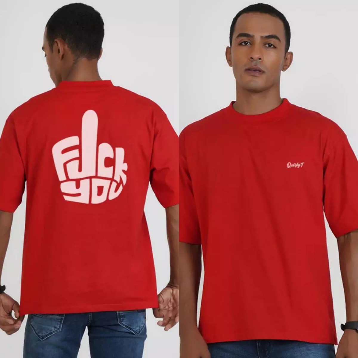 Don't Care レッドパロディーユーモアインターネット - Streetwear Brand Red のレビューと価格